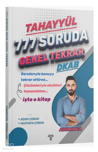 Tahayyül ÖABT MEB-AGS 777 Soruda Genel Tekrar Soru Bankası Çözümlü