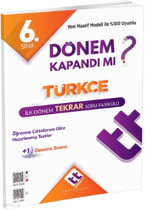 Talentteam 6. Sınıf Türkçe İlk Dönem Tekrar Fasikülü
