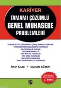 Tamamı Çözümlü Genel Muhasebe Problemleri