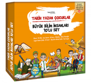 Tarih Yazan Çocuklar -Büyük Bilim İnsanları 10’lu Set