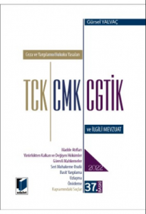 TCK CMK CGTİK ve İlgili Mevzuat 2022 (Cep Boy)