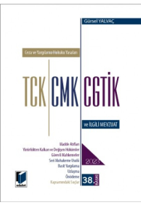 TCK CMK CGTİK ve İlgili Mevzuat 2023 (Cep Boy)