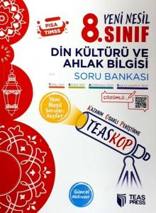 Teas Press Yayınları 8. Sınıf LGS Din Kültürü ve Ahlak Bilgisi TeasKop Yeni Nesil Soru Bankası Teas Press