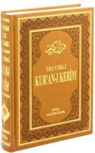 Tecvidli Kur'an-ı Kerim - Bilgisayar Hatlı (Cami Boy - Termo Deri)