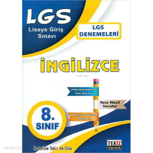 Tekiz 8.Sınıf LGS İngilizce Denemeleri