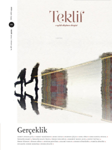 Teklif 2. Sayı;2 Aylık Düşünce Dergisi