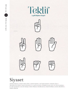 Teklif 7. Sayı;2 Aylık Düşünce Dergisi