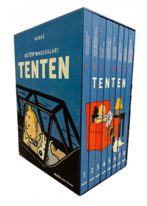 Tenten - 8 Kitap Takım (Ciltli - Kutulu)