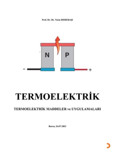 Termoelektrik