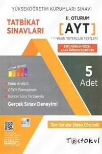 Test Okul Yayınları AYT Eşit Ağırlık Sözel Alan Öğrencileri İçin Deneme Sınavı Test Okul 