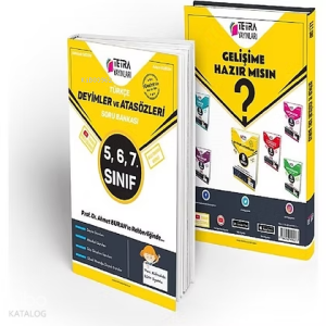 Tetra Yayınları 5, 6, 7. Sınıf Türkçe Deyimler ve Atasözleri Soru Bankası