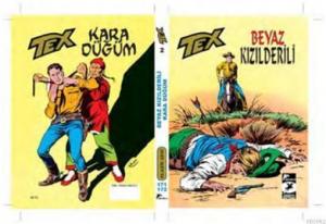 Tex Klasik Seri 2  Beyaz Kızılderili