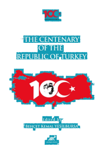 The Centenary of the Republic of Turkey (1923-2023)