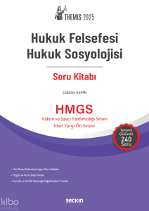 THEMIS 2025 – Hukuk Felsefesi Hukuk Sosyolojisi Soru Kitabı;Hakim ve Savcı Yardımcılığı Sınavı - İdari Yargı Ön Sınavı
