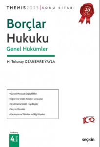 Themis – Borçlar Hukuku Genel Hükümler – Konu Kitabı