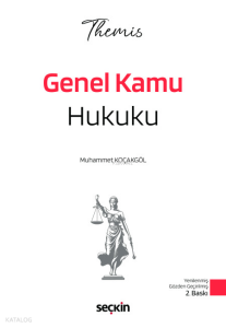 Themis - Genel Kamu Hukuku Konu Kitabı