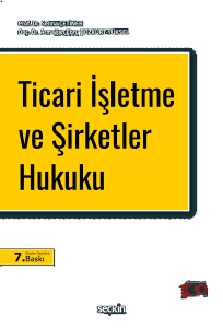 Ticari İşletme ve Şirketler Hukuku