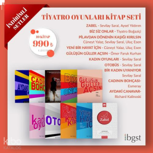 Tiyatro Oyunları Kitap Seti 10 Kitap Takım
