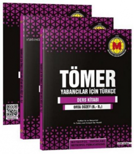 TÖMER Yabancılar İçin Türkçe Öğretim Seti 3 Kitap B1-B2