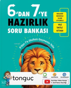 Tonguç Akademi 6'dan 7'ye Hazırlık Kitabı