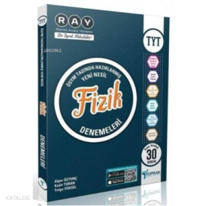 Toprak Yayınları Tyt Fizik Deneme Kitabı