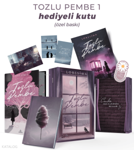 Tozlu Pembe 1 (Ciltli-Yan Boyamalı-Hediyeli Kutu)