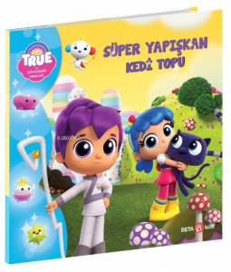 True ve Gökkuşağı Krallığı Süper Yapışkan Kedi Topu