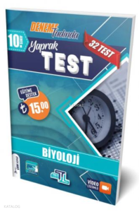 Tümler Yayınları 10. Sınıf Biyoloji Yaprak Test