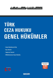 Türk Ceza Hukuku Genel Hükümler