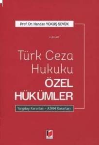 Türk Ceza Hukuku Özel Hükümler