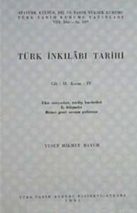 Türk İnkılabı Tarihi (Cilt 2-Kısım 4)