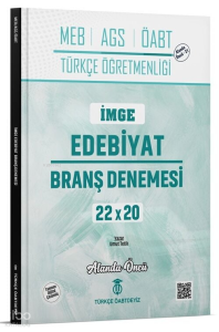 Türkçe ÖABTDEYİZ ÖABT MEB-AGS Türkçe İmge Edebiyat 22x20 Branş Denemeleri Çözümlü