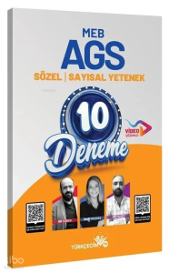 Türkçecim TV MEB-AGS Sözel-Sayısal Yetenek 10 Deneme Çözümlü