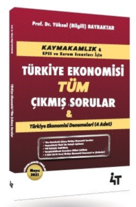 Türkiye Ekonomisi Tüm Çıkmış Sorular