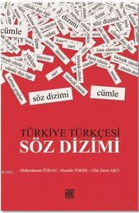 Türkiye Türkçesi / Söz Dizimi