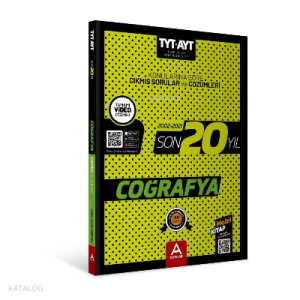 Tyt Ayt Coğrafya Son 20 Yıl Soru Ve Çözümleri