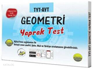 TYT-AYT Geometri Yaprak Testler (Kutu Test 5 öğrenci için 5x48 Adet)