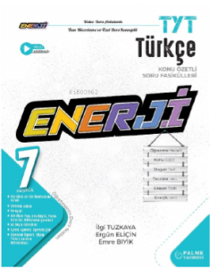 TYT Enerji Türkçe Konu Özetli Soru Fasikülleri (7 Fasikül)