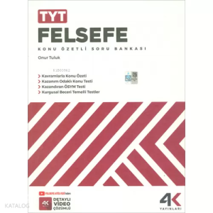 TYT Felsefe Konu Özetli Soru Bankası
