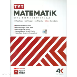 TYT Matematik Konu Özetli Soru Bankası