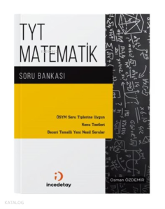 Tyt Matematik Soru Bankası İncedetay Yayıncılık