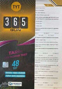 TYT	Tarih Çek Kopar Yaprak Test (Yeni)