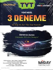 TYT Tüm Dersler 3'lü Deneme 