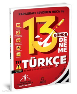 TYT Türkçe 13 Günde 13x40 Branş Deneme