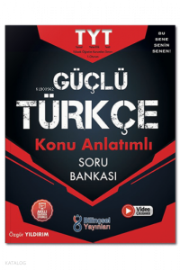 TYT Türkçe Konu Anlatımlı Soru Bankası Bilinçsel Yayınları 2022