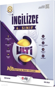 Ulti Yayınları 6. Sınıf İngilizce Haftalık Ödev Föyleri