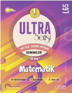 Ultra Serisi LGS 1.Dönem Matematik Denemeleri