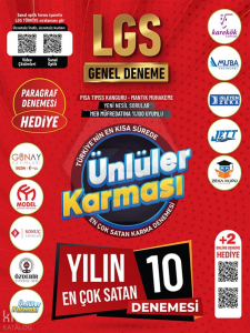 Ünlüler Karması 8. Sınıf LGS 10'lu Deneme