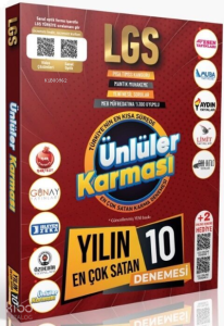 Ünlüler Karması Lgs Genel 10+2  Karma Deneme  (Yeni)