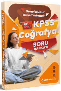 Uzman Kariyer Yayınları 2026 KPSS Coğrafya Soru Bankası Çözümlü